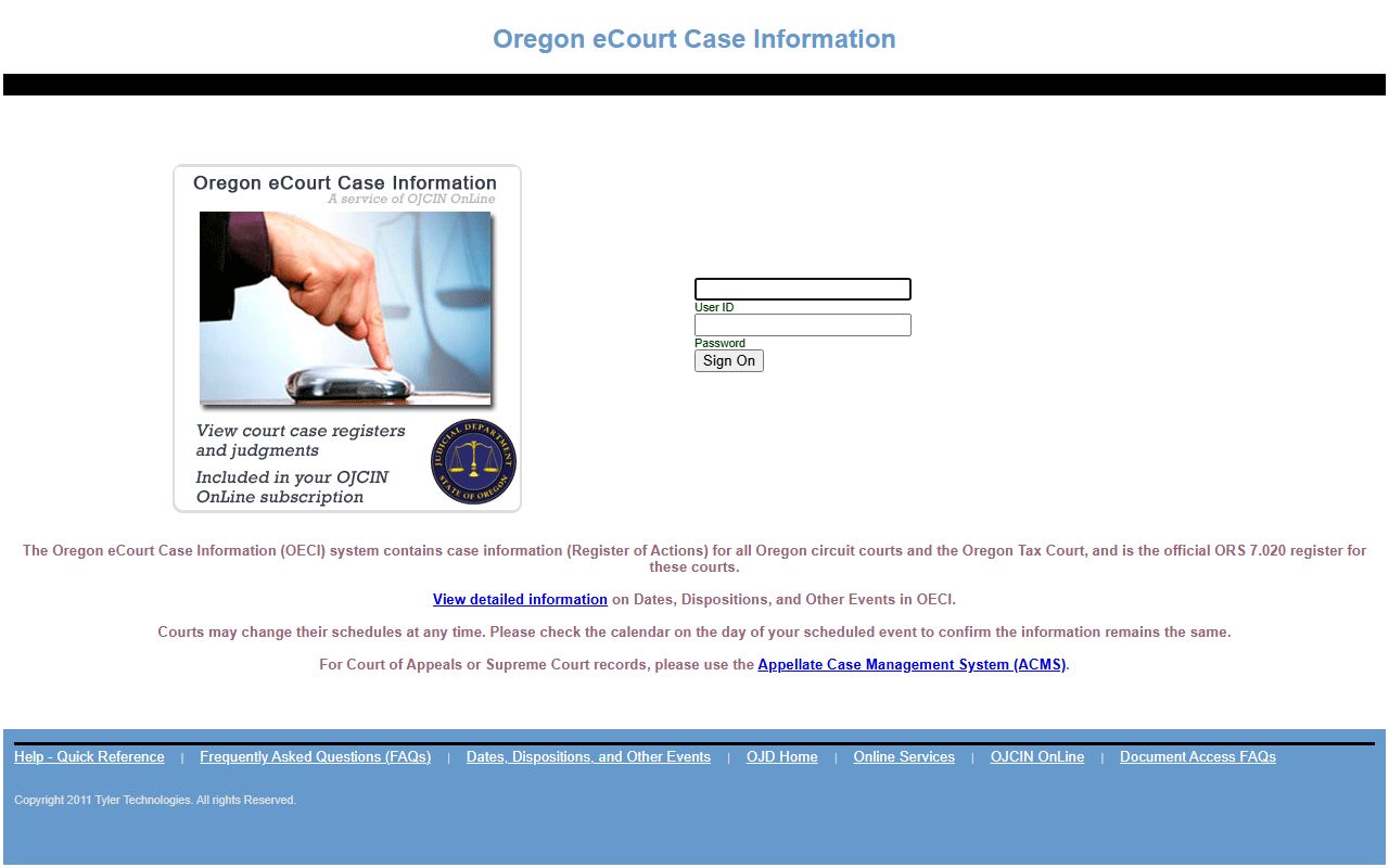 Lake County arrest records OECI court charge register login