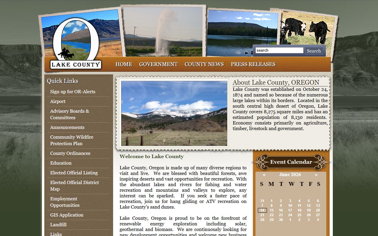 Lake County court records official county homepage